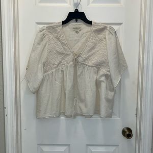 Denim and Supply Ralph Lauren ecru top